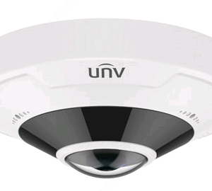 12MP Ultra HD Infrared Vandal-resistant Fisheye Fixed Dome Camera (UNV)