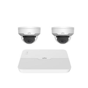 4 Channel – 2 x Camera Vandal Dome (5MP) Kit
