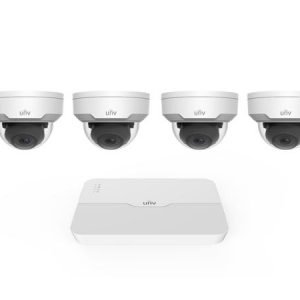 4 Channel – 4 x Camera Vandal Dome (5MP) Kit