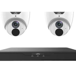 4 CHANNEL 2x 8MP CAMERA Turret KIT Uniview (UNV)