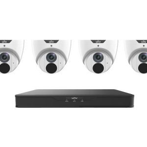 8 Channel 4x6Mp Camera Turret Kit (UNV)