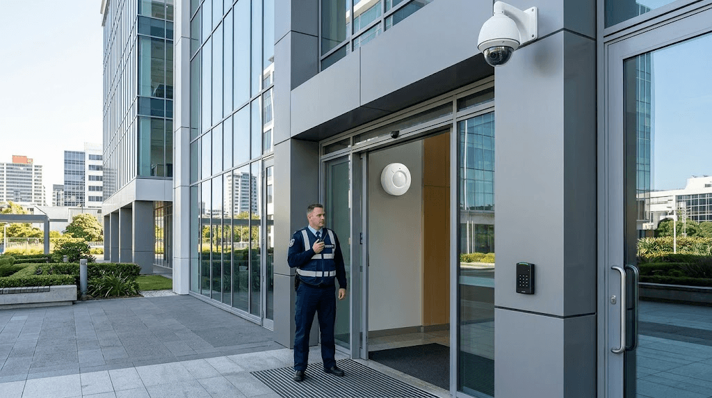 Read more about the article Layered Commercial Security: Why Auckland Businesses Should Not Rely on One System