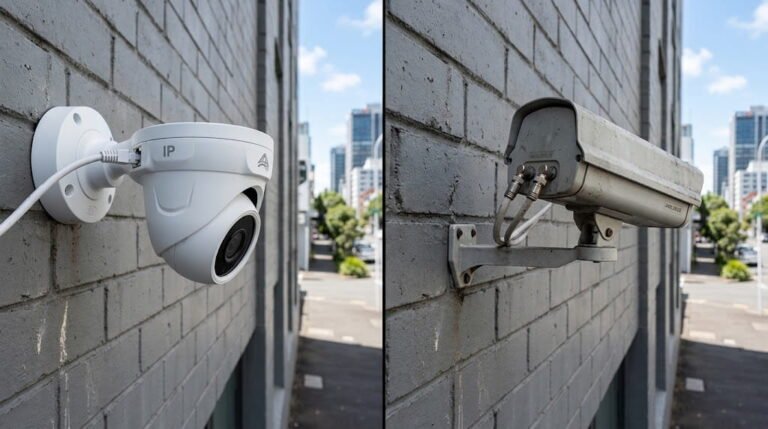 IP cameras vs analogue CCTV