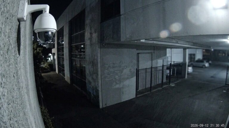 CCTV night vision problems