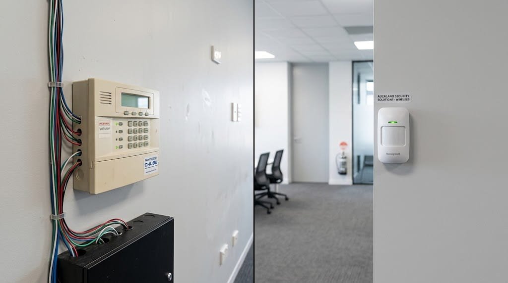 wired vs wireless alarms Auckland