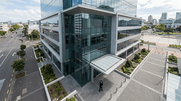 commercial building security plan Auckland