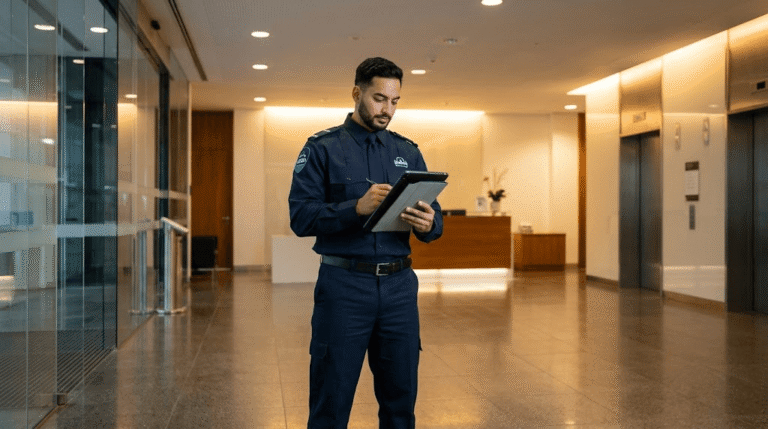 commercial security guard duties