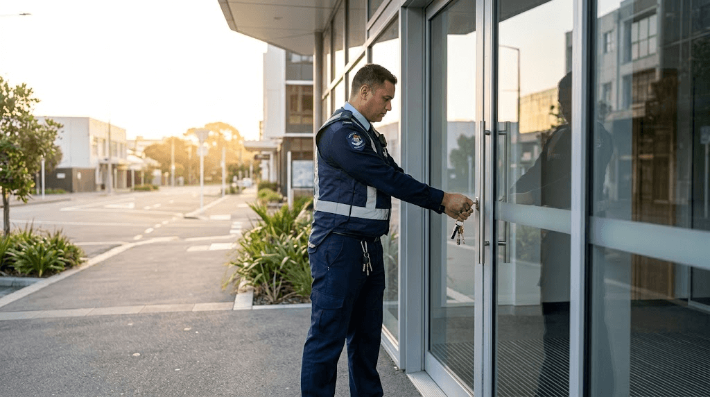 Lock Up and Unlock Security Auckland
